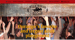 Desktop Screenshot of durangowildhorsesaloon.com